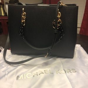Michael Kors Cynthia Medium Convertible Satchel